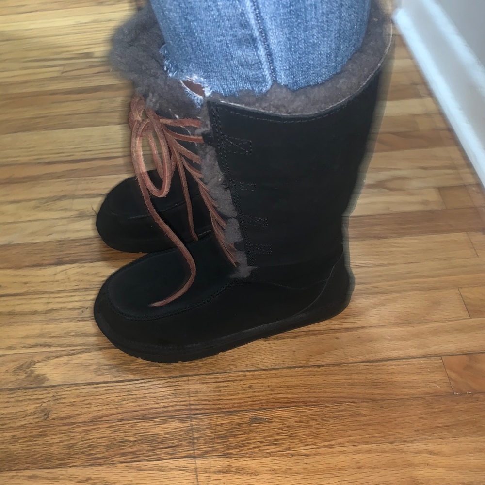 Whitley tall lace up Uggs